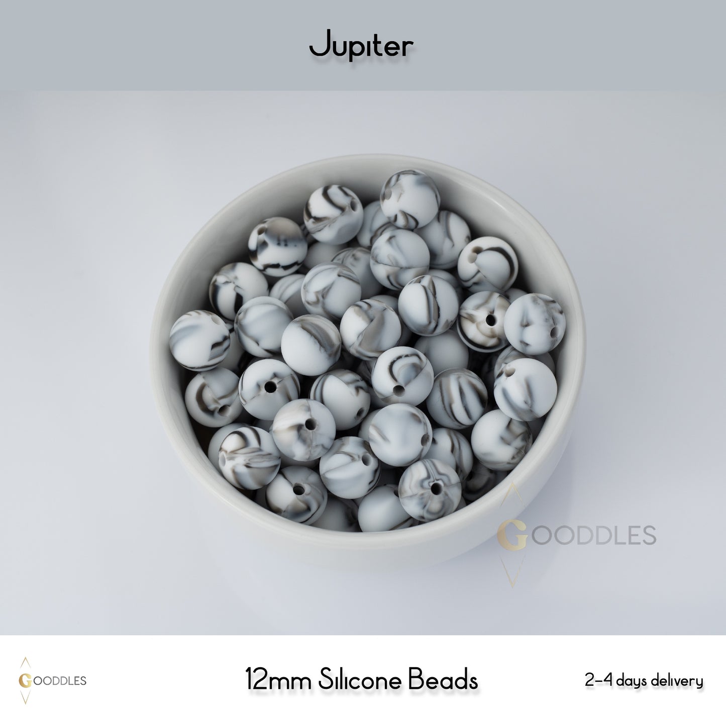 Jupiter Silicone Beads Round Silicone Beads