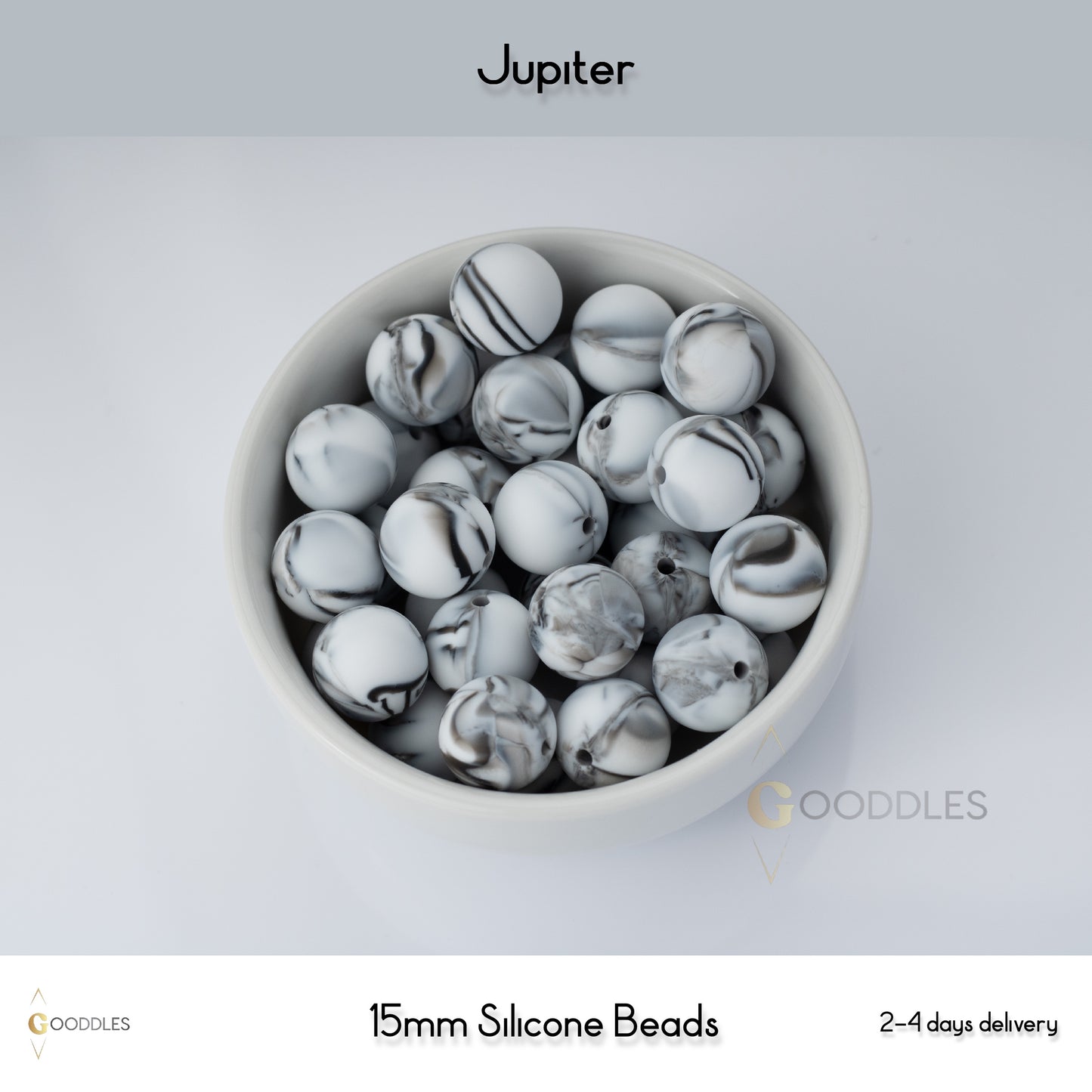 Jupiter Silicone Beads Round Silicone Beads