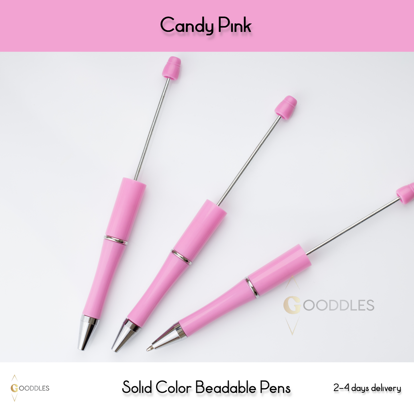 Candy Pink Solid Color Pens