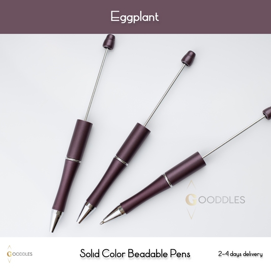 Eggplant Solid Color Pens