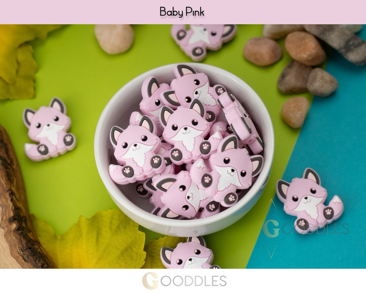 Fox Silicone Focal Beads