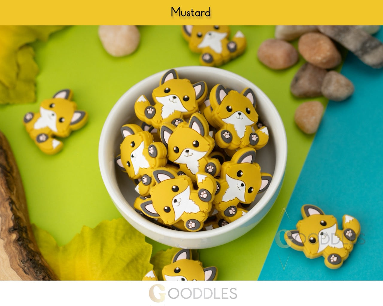 Fox Silicone Focal Beads