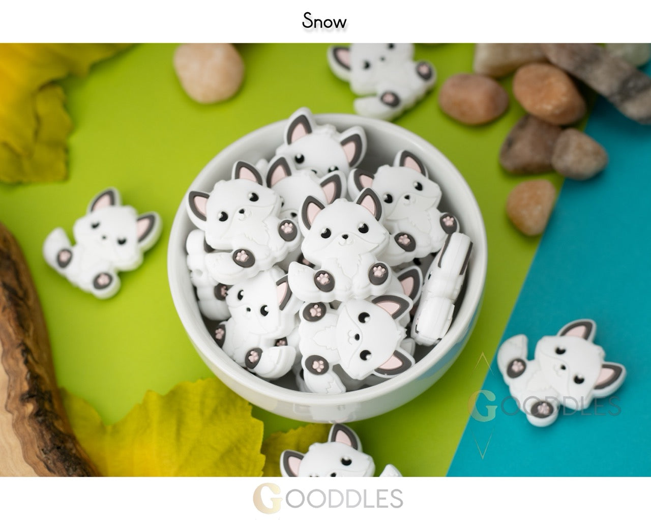 Fox Silicone Focal Beads