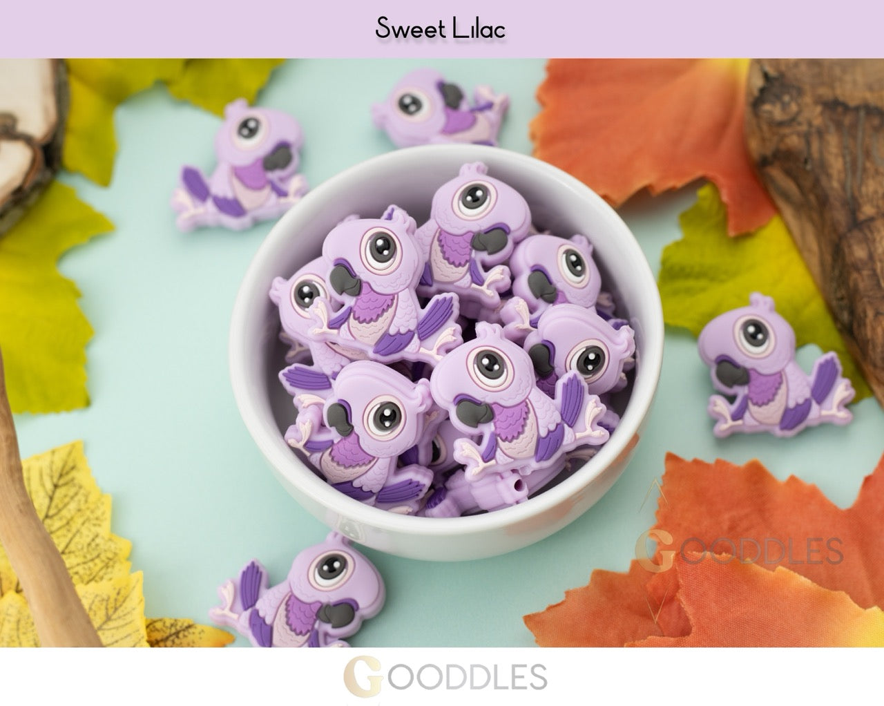 Parrot Silicone Focal Beads