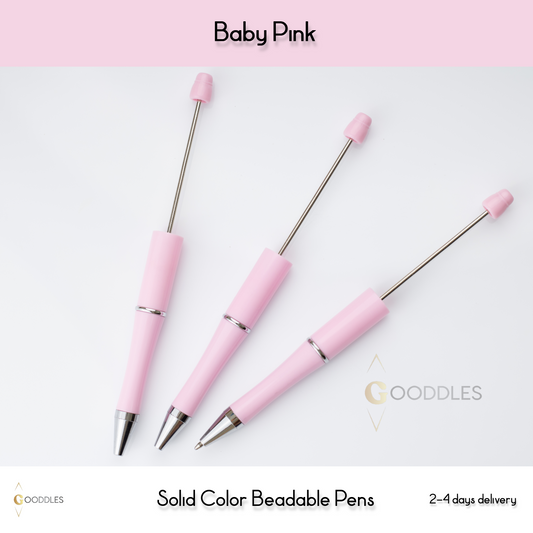 Baby Pink Solid Color Pens