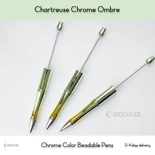 Chartreuse Chrome Ombre Pens