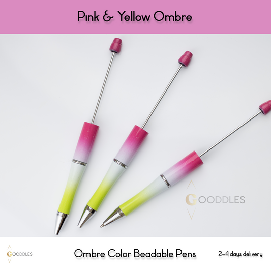 Pink & Yellow Ombre
