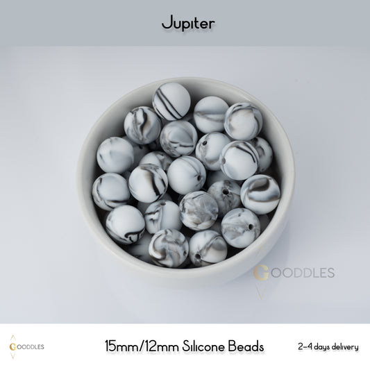 Jupiter Silicone Beads Round Silicone Beads