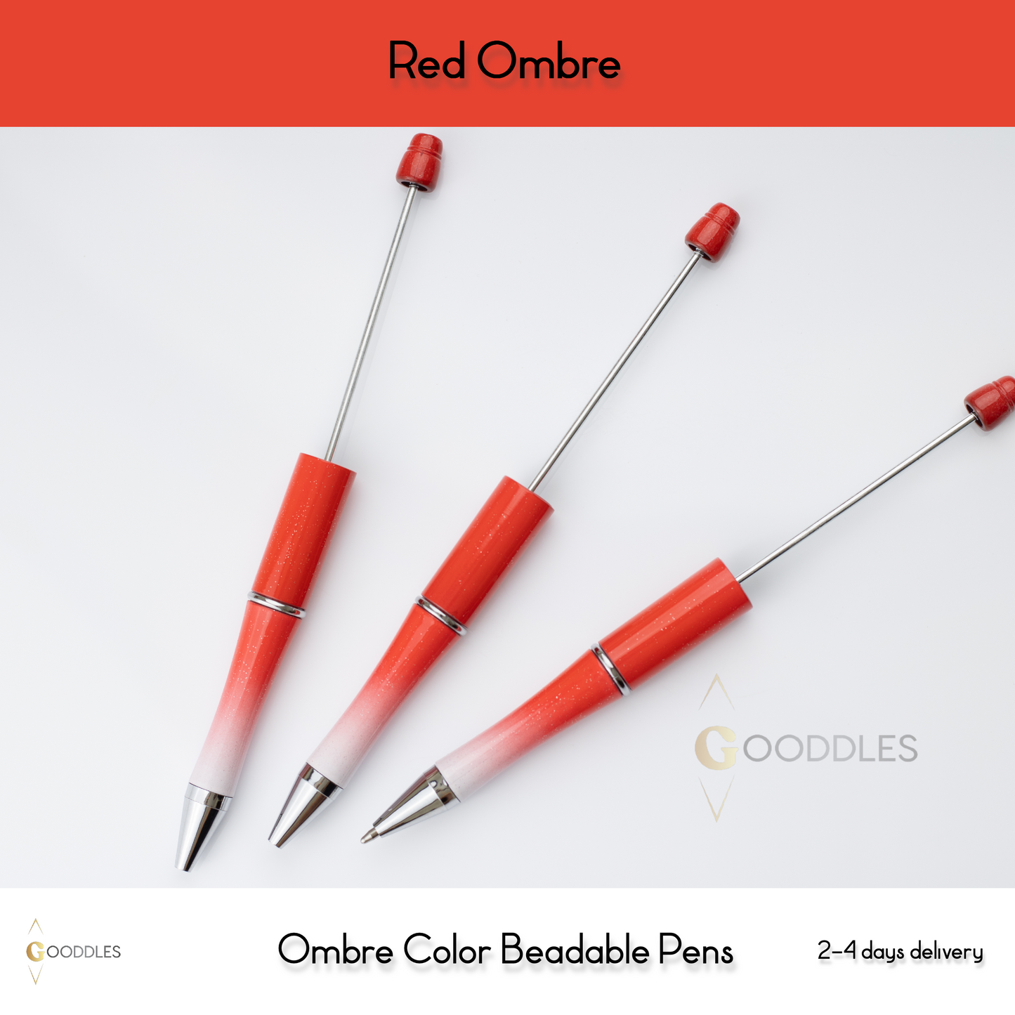 Red Ombre Pens