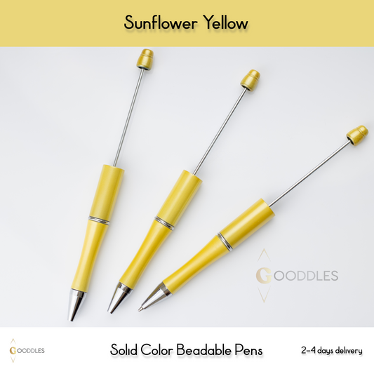 Sunflower Yellow Solid Color Pens