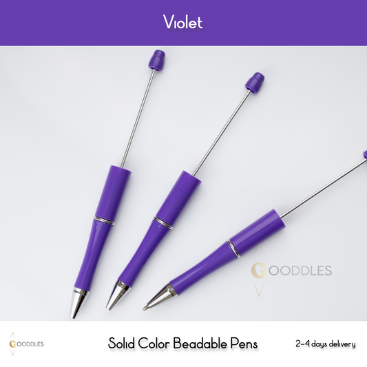 Violet Solid Color Pens