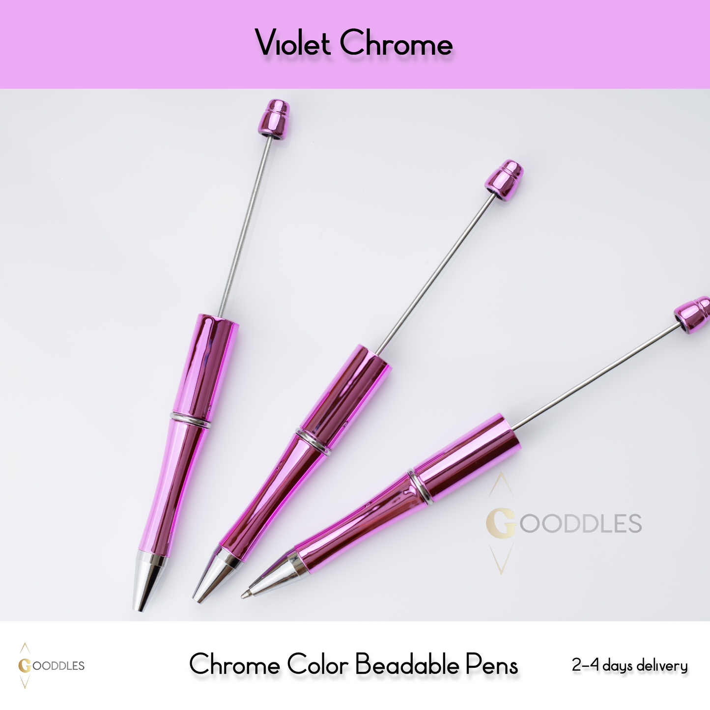 Violet Chrome Pens