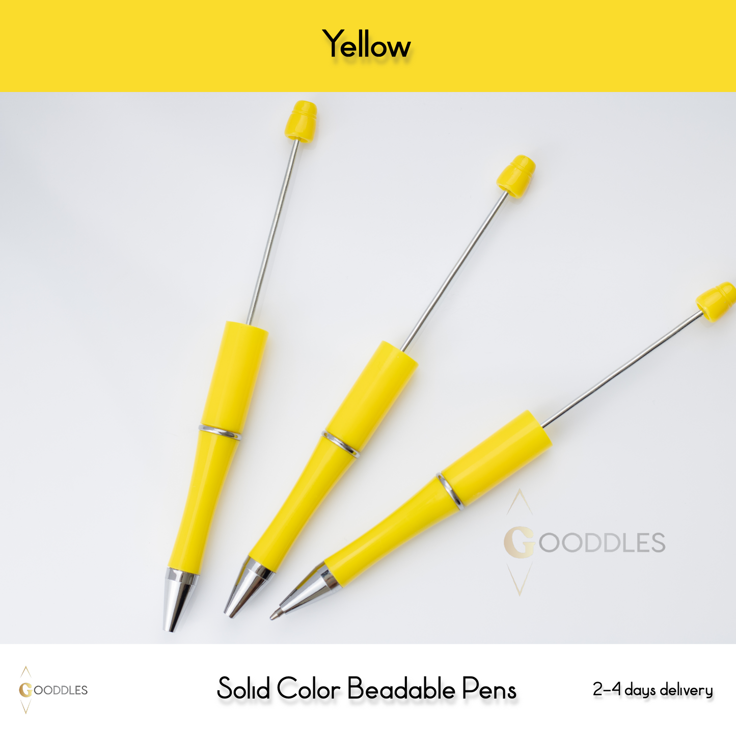 Yellow Solid Color Pens
